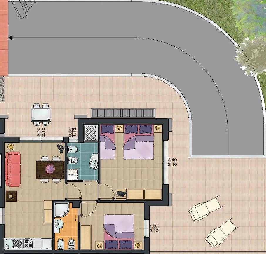בלריה-איגאה מרינה Residenza Villa Flores מראה חיצוני תמונה